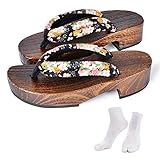 Japanese Wooden Clogs Sandals Japan Traditional