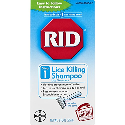 RID Lice Killing Shampoo, Maximum Strength, 2 Fluid Ounce