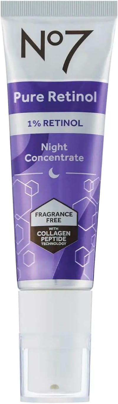No7 Pure Retinol Night Concentrate 1% 30ml Fragrance Free
