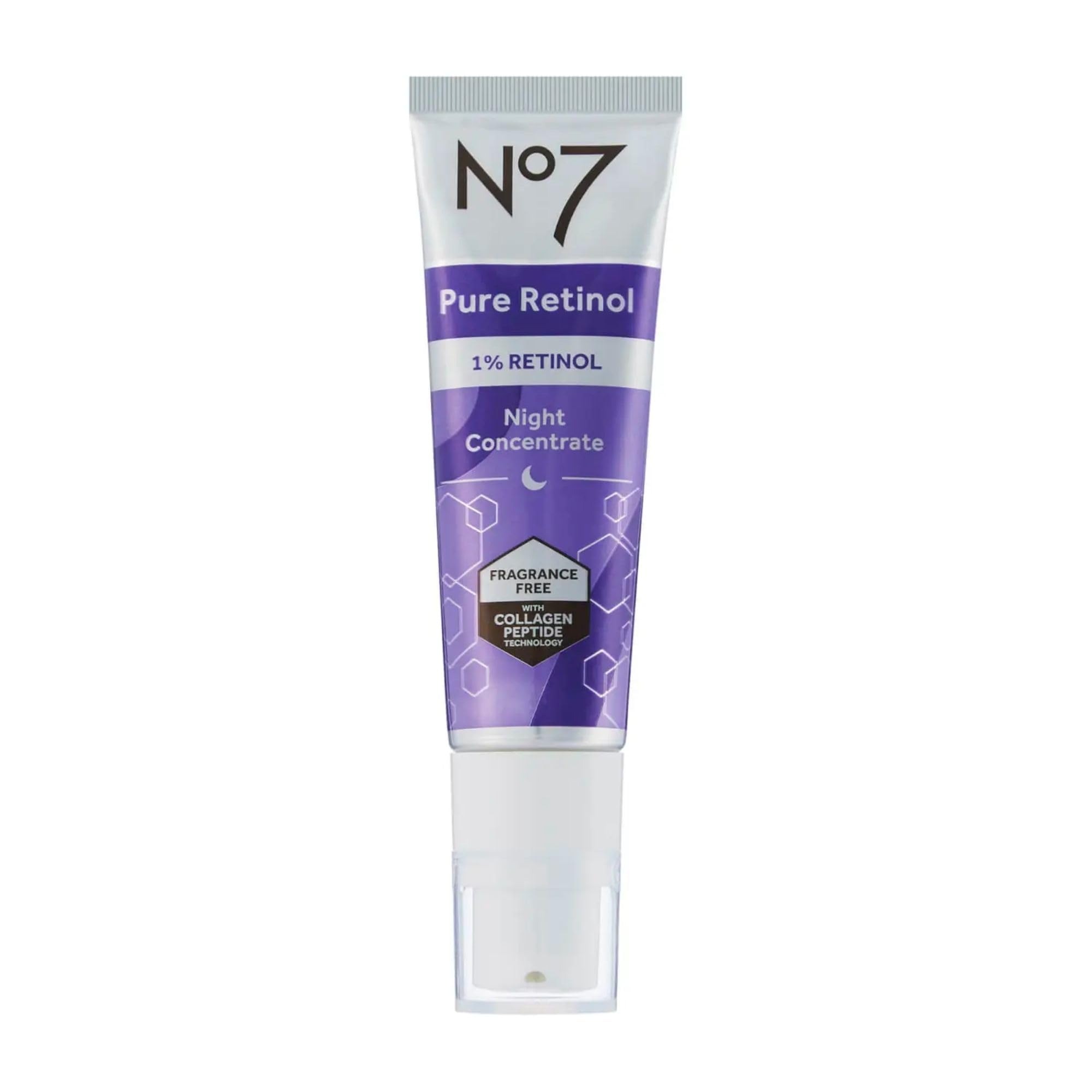 No7 Pure Retinol (1% Retinol) Night Concentrate 30ml (pack of 1) - Fragrance Free