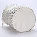 Sea Team Foldable Large Cylindric Cute Pony Canvas Fabric Storage Bin Storage Basket Organizer for Kid's Room Toy Storage, Laundry Hamper for Blouse T-shirt Underwear etc., Color#2