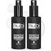 Nubi Serum for Damaged Hair, Marula Repair Serum with Aloe, Vitamin E, Hydrates and Smooths Hair, Frizz Control Product for Women and Men, 2 Fl. Oz. / 60 Ml., 1 Count