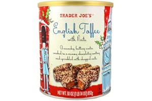 Trader Joe's Traditional English Toffee with Nuts - 30 oz. (1 lb. 14 oz, 850g)
