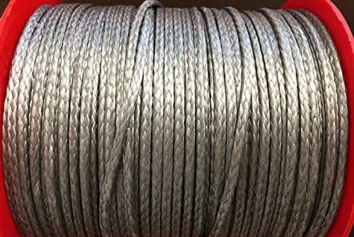Orsa Marine Dyneema SK78 12 Strand Silver Grey Ultra Low Stretch Rope