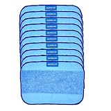 DerBlue Compatible/Replacement Parts10-Packs Wet Cloths for Braava 380 380t 320 Mint 4200 4205 5200 5200C Vacuum Cleaner