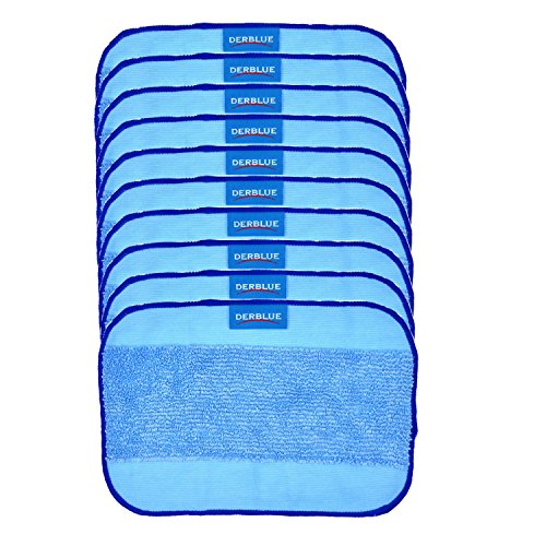 DerBlue Compatible/Replacement Parts10-Packs Wet Cloths for Braava 380 380t 320 Mint 4200 4205 5200 5200C Vacuum Cleaner