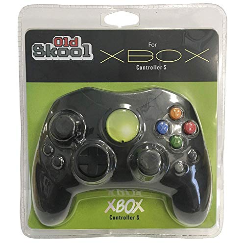 Funcilit Xbox Controller S-Type Wired Game Controller - Classic Wired Gamepad Joysticks for Xbox S Type Console - Black - Thumbnail 2