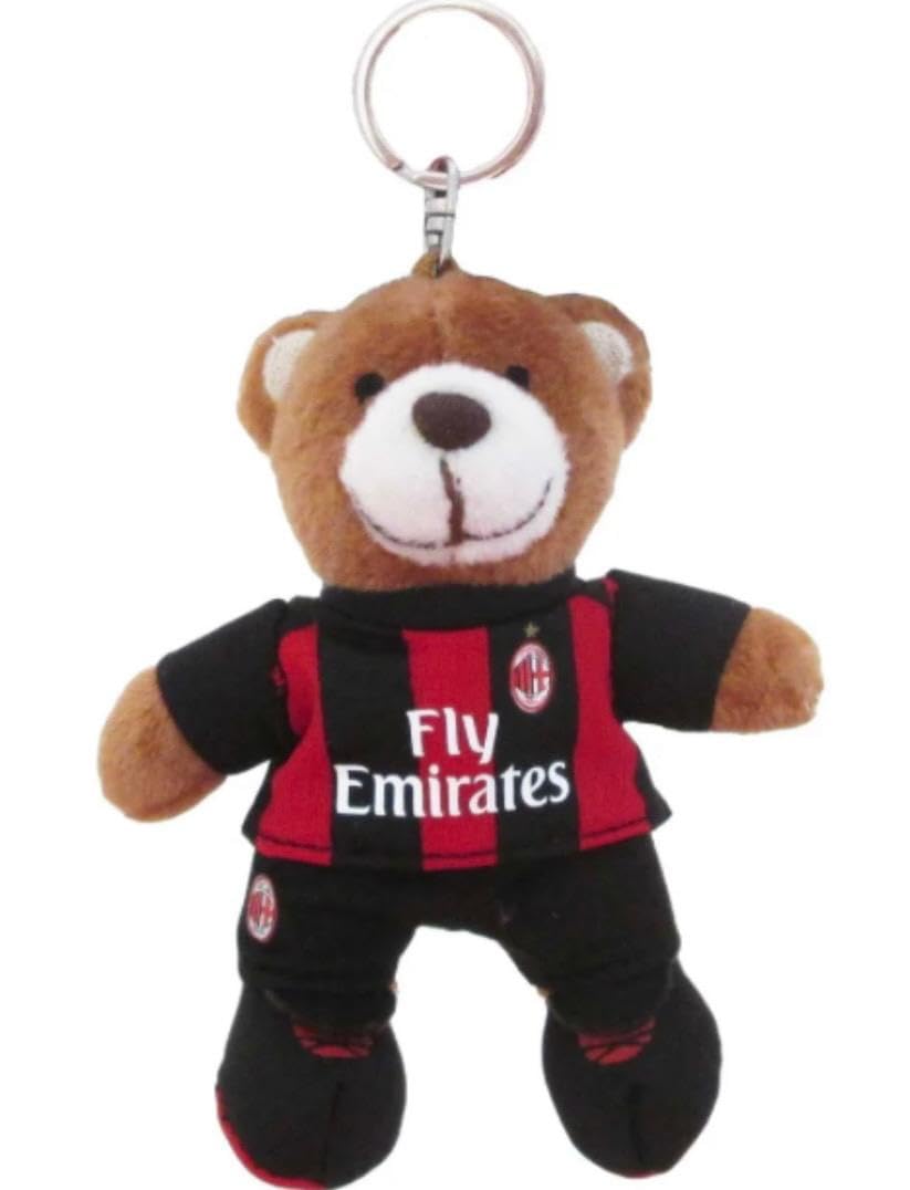 Sports Bear 24119 A.C. Milan Teddy Keyring – Beige