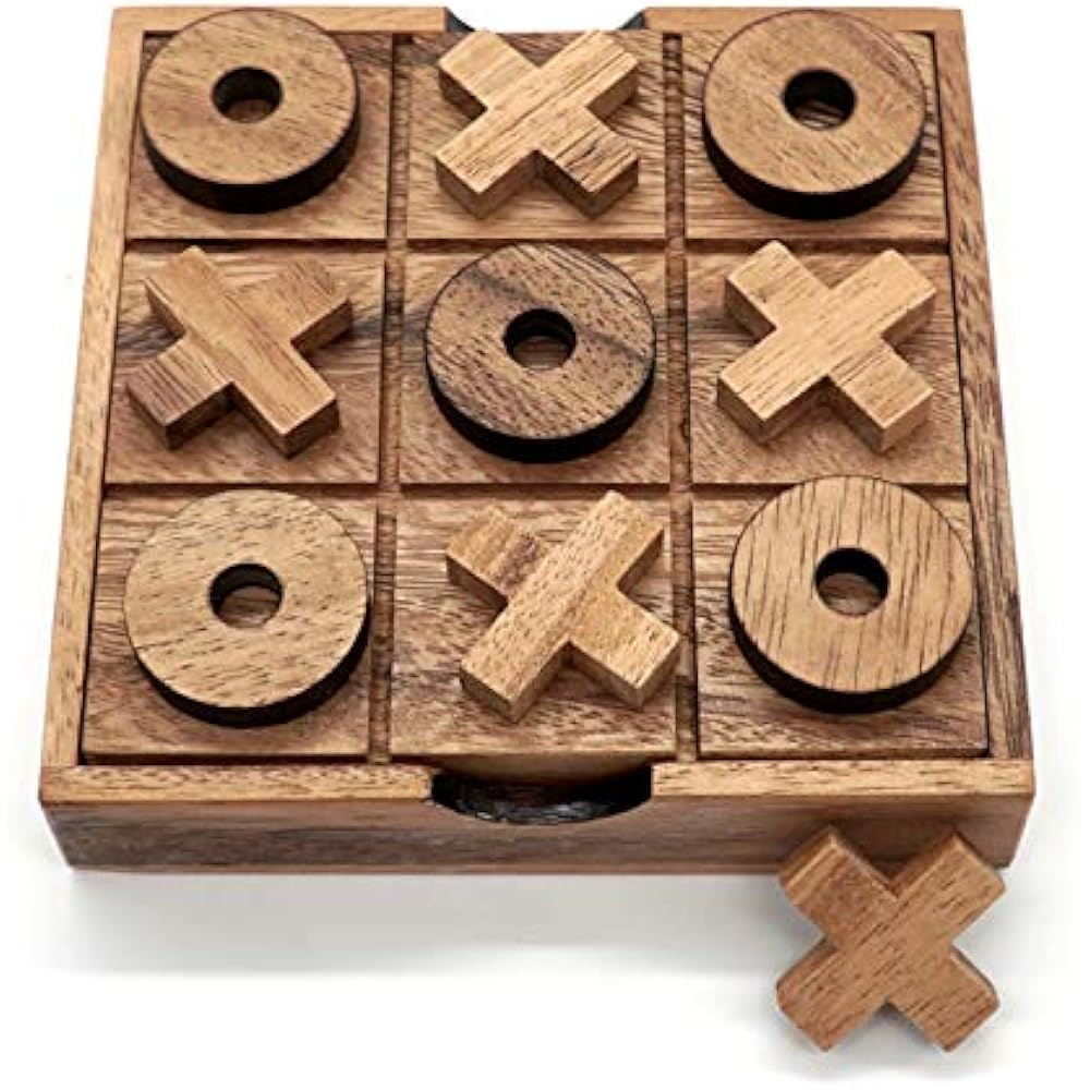 Tic Tac Toe Wood Coffee Tables Family Games To Play