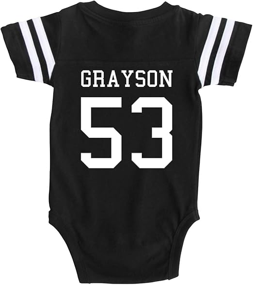 personalized infant jersey