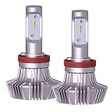 PIAA 26-17316 H16 Platinum LED Bulb Kit-4000Lm, White 6000K, 25W-2 Yr Warranty