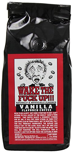 Wake the f up uncensored coffee, vanilla, 1 pound