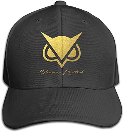 MPOD Vanoss Gaming Gold Owl Logo Baseball Cap Black
