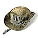 massmall Military Tactical Head Wear/Boonie Hat Cap with USA Patch For Wargame,Sports,Fishing &Outdoor Activties Multicam