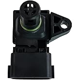 Athousliz 2897333 Manifold Absolute Pressure MAP Sensor | Compatible with Dodge RAM 2500 3500 4500 5500 6.7L, For Komatsu PC200-8, For Cummins ISF 2.8 3.8 Diesel Engine