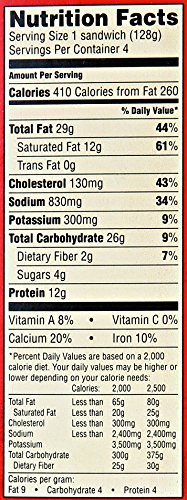 Jimmy Dean, Sausage Egg & Cheese Biscuit Sandwiches, 4 ct (frozen) - Thumbnail 2