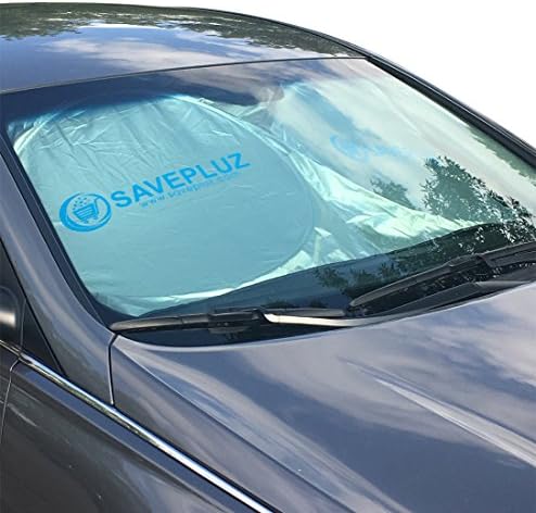 Windshield Sunshade Protects UV Rays - Auto Window Screen Visor Heat Blocker - Universal Fit Sun Shade for Car, Truck, SUV &amp; Vans