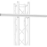 Yaocom 2 Pcs 40 Inch Aluminum Truss Mounting Pole Extension | Dual Clamp Crossbar, Compatible with F32/ F34 Truss, Expand Your Truss Setup for Stage Lighting, Dj, Audio and Live Events