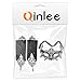 Qinlee Lace Masquerade Mask Gloves Set