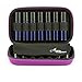 Aroma Outfitters Essential Oil Carrying Case. Premium Storage Protection & Organizer for Roller Bottles. Carry Case Protects up to 14 Roller Balls and Sample Drams - Perfect for Travel (Pink)