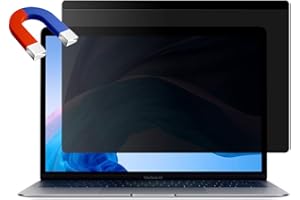 Magnetic Privacy Screen for 15 Inch MacBook Pro (2016, 2017, 2018, 2019) Anti-Blue Light and Anti-Glare Protector Ultra Slim 