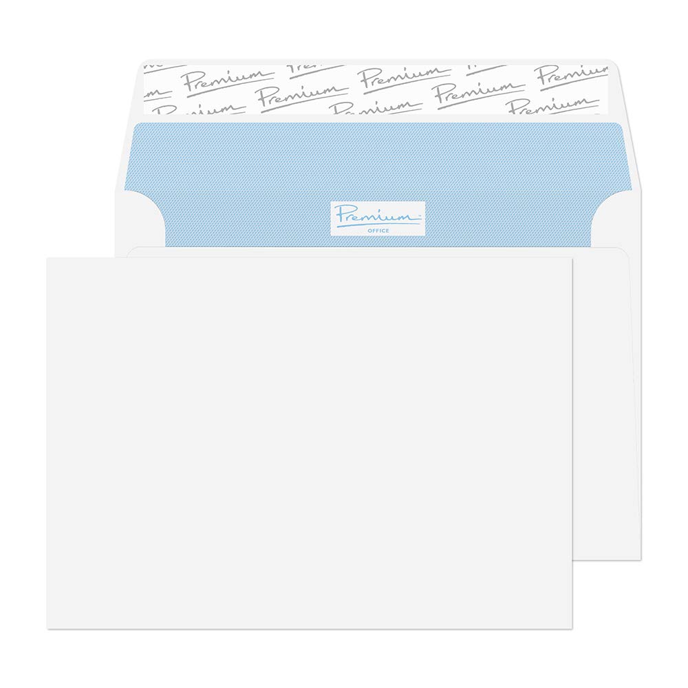 Blake Office - Premium Envelopes C6 (114 x 162mm) - Pack of 500 - Thickness 120GSM - FSC Certified White Envelopes 4.5 x 15.2 Inches - Business Envelope - Laser & Printer Compatible (31215)