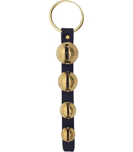 Amazon.com: Boxwood and Mum Handmade Sleigh Bells for Door Handle