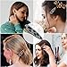 Leopard Print Fashion Hair Clips| Rhinestone Cheetah | Woman's Barrette Accessories | 90's Fashion Alligator Hairpins | Bobby Pins | Large & Small | Silver Gold Black | Pasador |