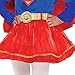 Suit Yourself Superman Classic Supergirl Costume for Babies, Size 12-24 Months, Includes a Dress, a Headband, an a Cape