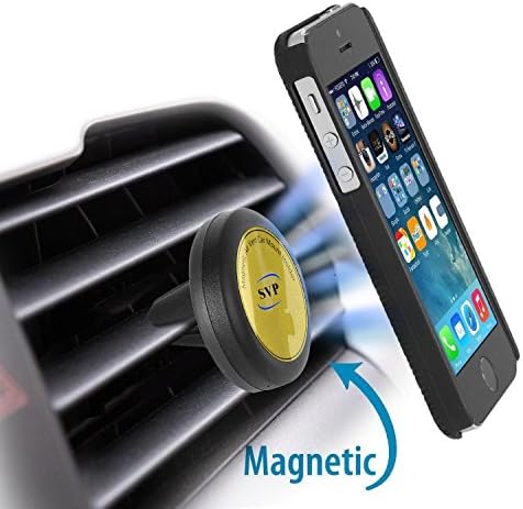 Air Vent Magnetic Car Mount Smartphone Holder - Easy to Use - Safely View Your Mobile Phone
