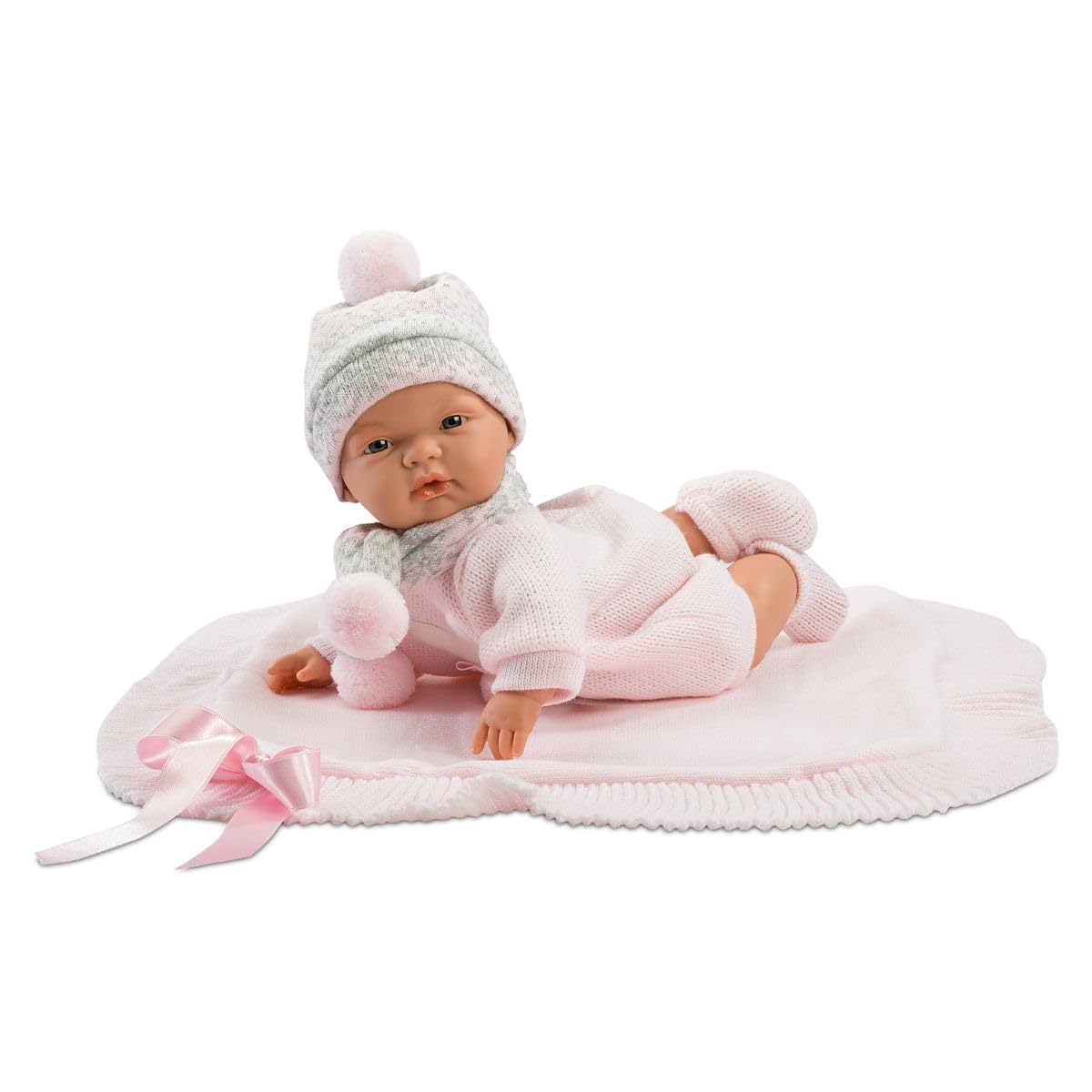 Llorens 38938 - Crying Doll with Blanket Joelle, 38 cm