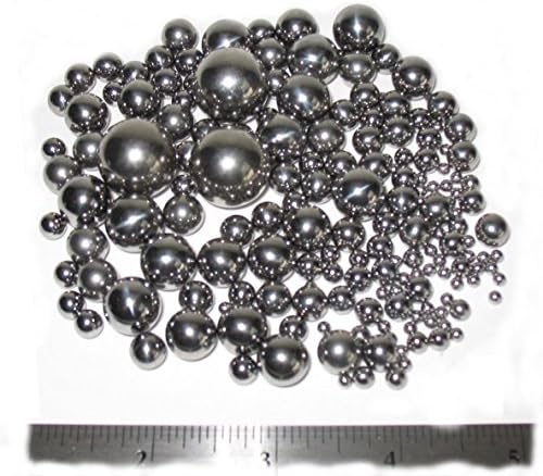 Steel Ball Assortment Varieity pack 13.5 oz/383 grams