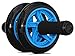 Garren Fitness Maximiza Ab Wheel - This Abs Wheel Comes with a Knee Pad and Dual Wheel Rollers for Added Stability and Comfort, and is The Abs Wheel for a Perfect Core Workout