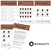 NewMe Fitness Barbell Workout Cards, Instructional Fitness Deck for Women & Men, Beginner Fitness Guide to Training Exercises at Home or Gym 3.5
