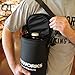 KegWorks Insulated Beer Growler Bag, Black