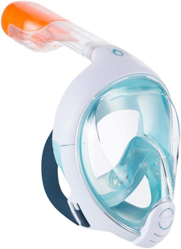 SUBEA Tribord EasyBreath Full Face, Anti-Fog, Hypoallergenic Silicone Facial Lining Snorkeling Mask
