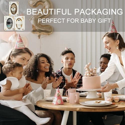 COTTONBEBE Baby Bear Soft Toy with Soft Music Musical Toys for Boys and Girls for Strollers and Cribs, Ideal Birth Gift for Baby