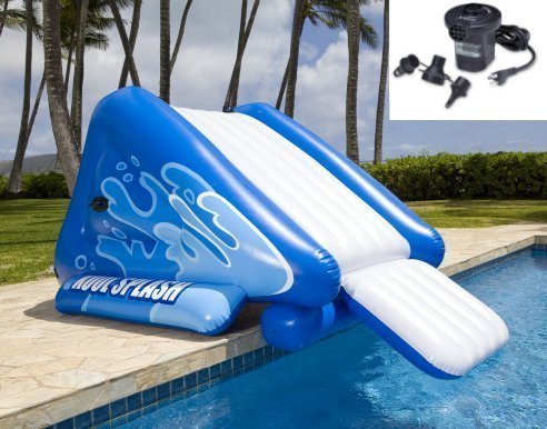 kool splash inflatable slide