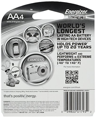 Energizer Ultimate Lithium AA Batteries (24 Pack) - Image 3