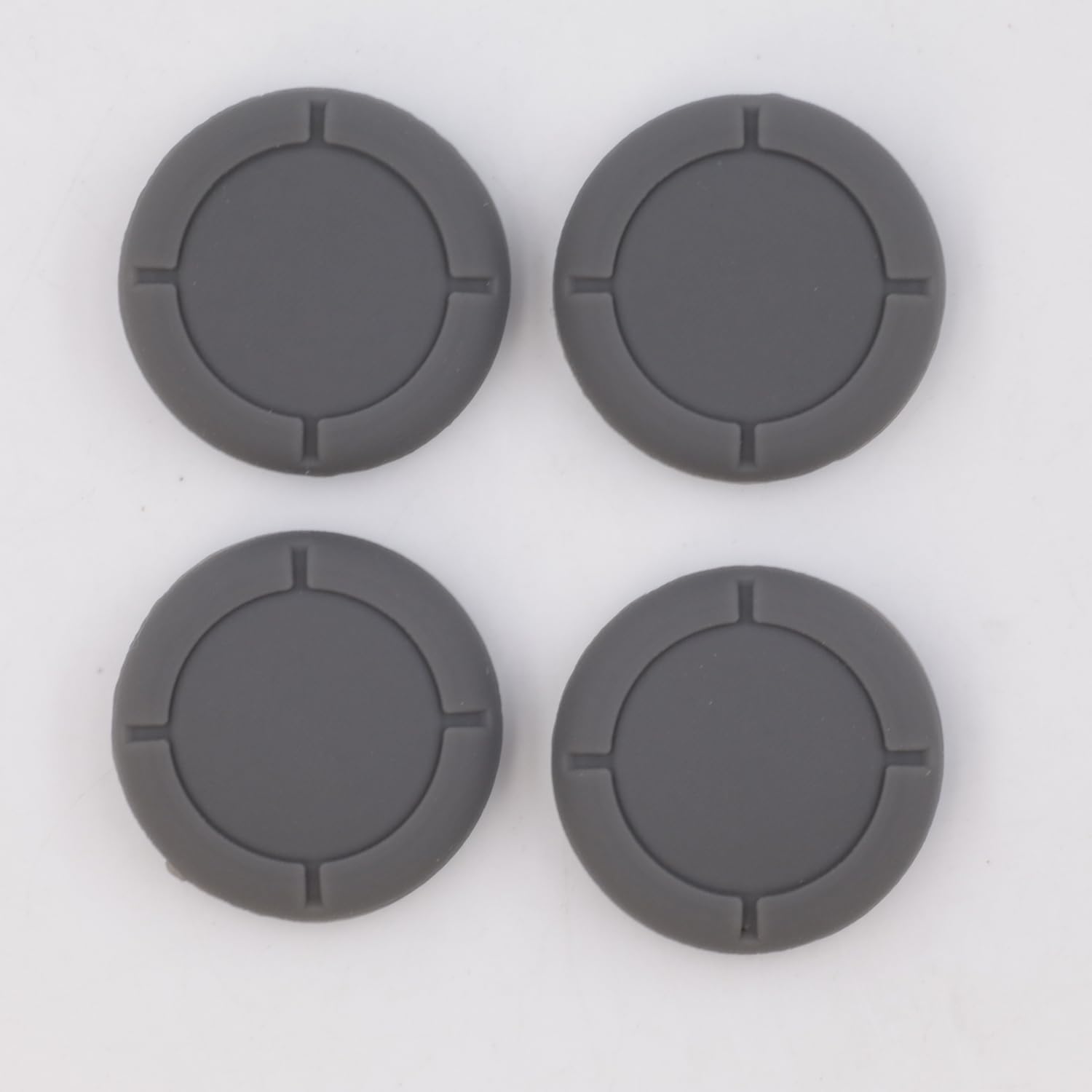 Joystick Replacement Cap Thumb Grip for Nintendo Switch & Switch OLED & Switch Lite Analog Joystick Replace Cap Cover (Gray)