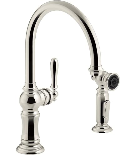 KOHLER K-99262-CP Artifacts 2-Hole Kitchen Sink Faucet and 14-11
