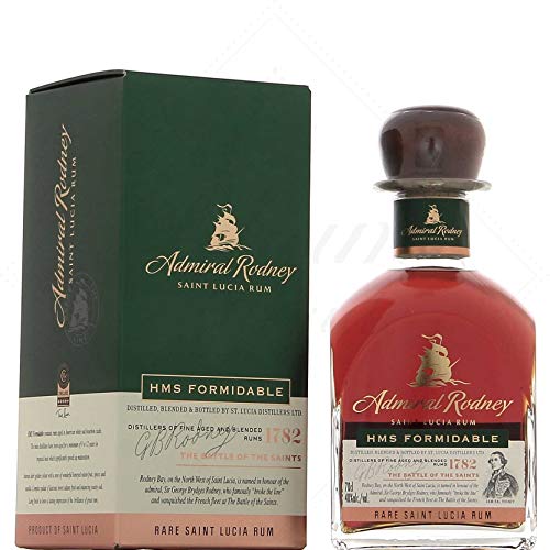 Admiral Rodney HMS FORMIDABLE Rare Saint Lucia Rum (1 x 0.7 l)