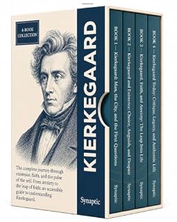 Livro Kierkegaard Uncomplicated - 4 Books - The complete journey through existence, faith, and the search for oneself: From anxiety to the leap of faith: an accessible guide to understanding Kierkegaard