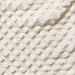 HALO Sleepsack Plush Dot Velboa Wearable Blanket, TOG 1.5, Cream, Medium