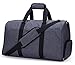 MIER Gym Duffel Bag for Men and Women with Shoe Compartment, Carry On Size, 20inches, Sets of 2(Large and Small)