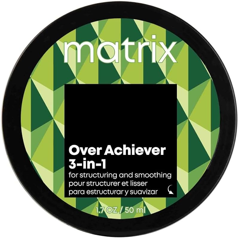 Matrix Over Achiever 3-In-1 Cream Paste Wax Hair Styling Structuring Smoothing