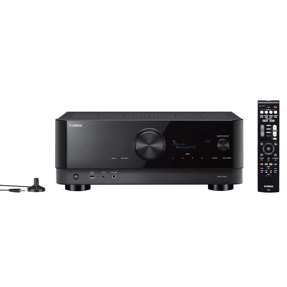 Receptor AV Yamaha TSR-700 de 7.1 canales con HDMI 8K y MusicCast (renovado)