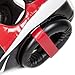 Venum Elite Headgear, Black/Red/Grey, One Size