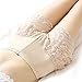 Women's Sexy Lace Stretchy Safety Pants Tight Shorts Leggings Apricot