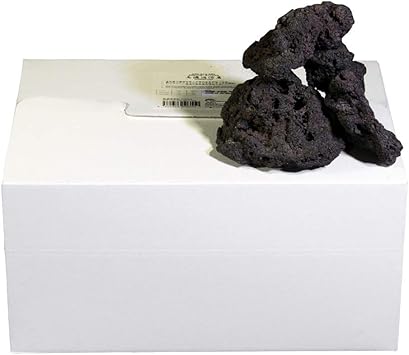 Amazon 高濾過溶岩 国産中小型溶岩石 3 12cm 35個セット 黒系 60cm水槽レイアウト用品 高濾過溶岩 岩 ガラス玉 通販